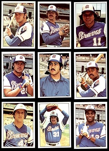 1975 SSPC Atlanta Braves Near Team Set Atlanta Braves (Set) NMMT Braves