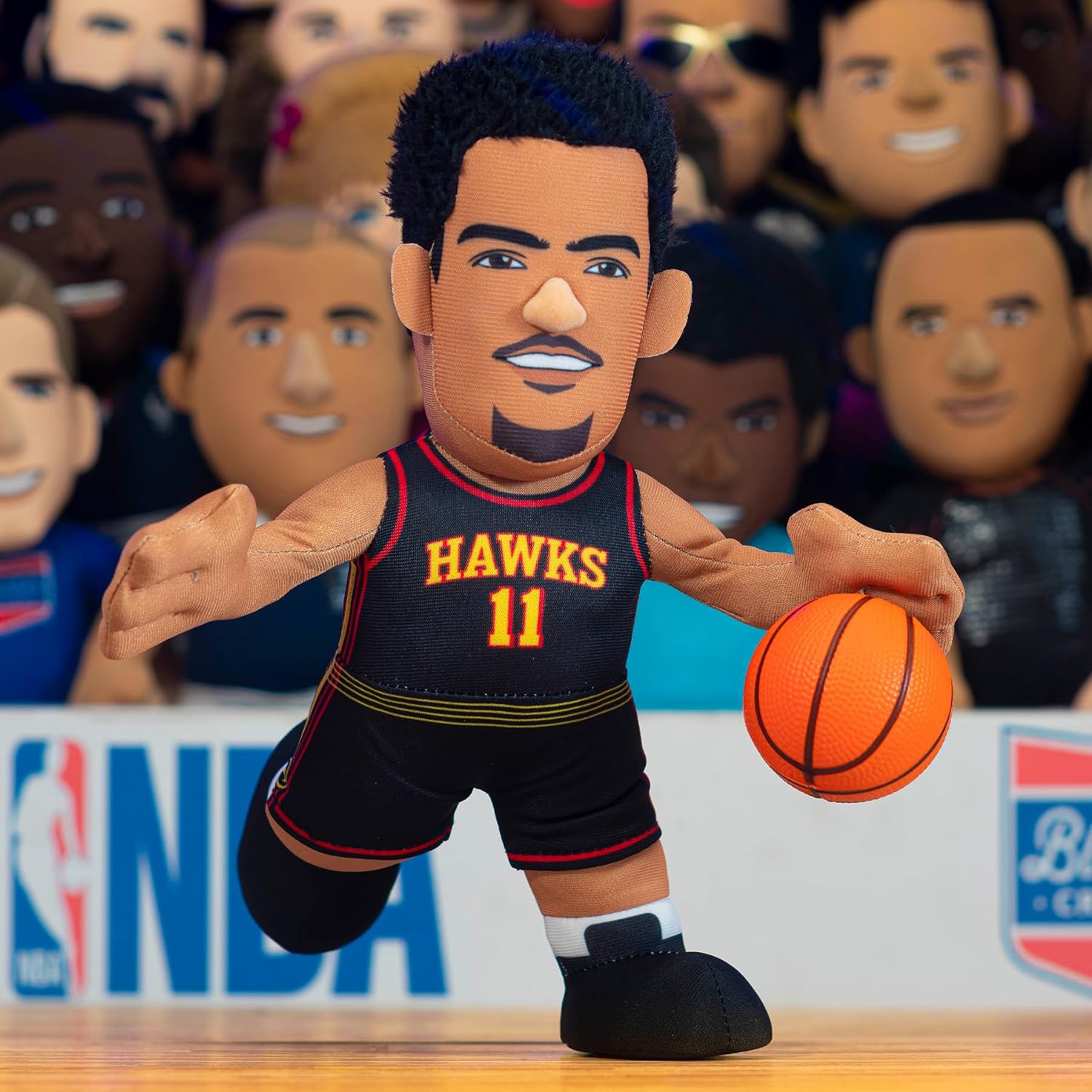 Bleacher Creatures Atlanta Hawks Trae Young 10" Plush Figure - A Superstar for Play and Display