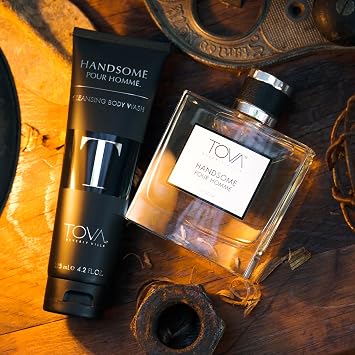 Tova Handsome 3.4 Cologne Spray+Body Wash-Duo