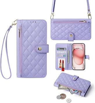 Galaxy A26 5G/A16/A17 Case Notebook Type Shoulder For Galaxy A26 5G Smartphone Case SM-A266 Mobile Cover Applicable Jarashi A17 Case Notebook Type Wallet Type Compatible Galaxy A16 Mobile