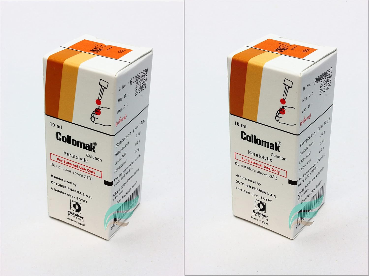 COLLOMAK Salicylic acid 20 remove wart, skin tag, Nepal Ubuy