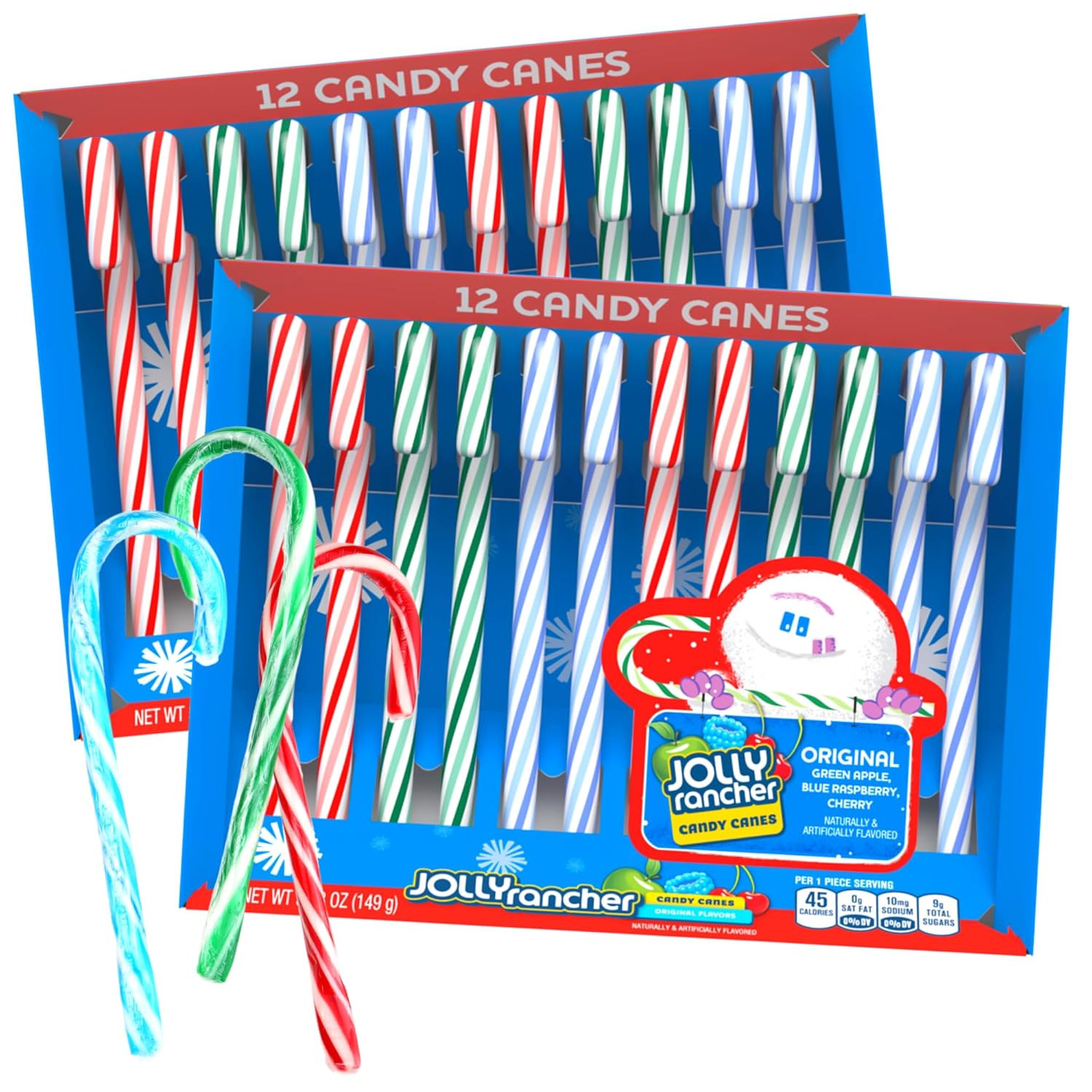 Limited Edition Jolly Rancher Candy Canes Assortment