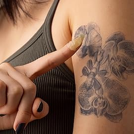 Ora\'s Amazing Herbal Tattoo Salve, Tattoo Aftercare Balm, Paraben Free Healing Ointment For New Tattoos, Brightening Moisturizer For Old Ink, Itchy Tattoo Relief Cream, 1 oz Travel Size 2 Pack