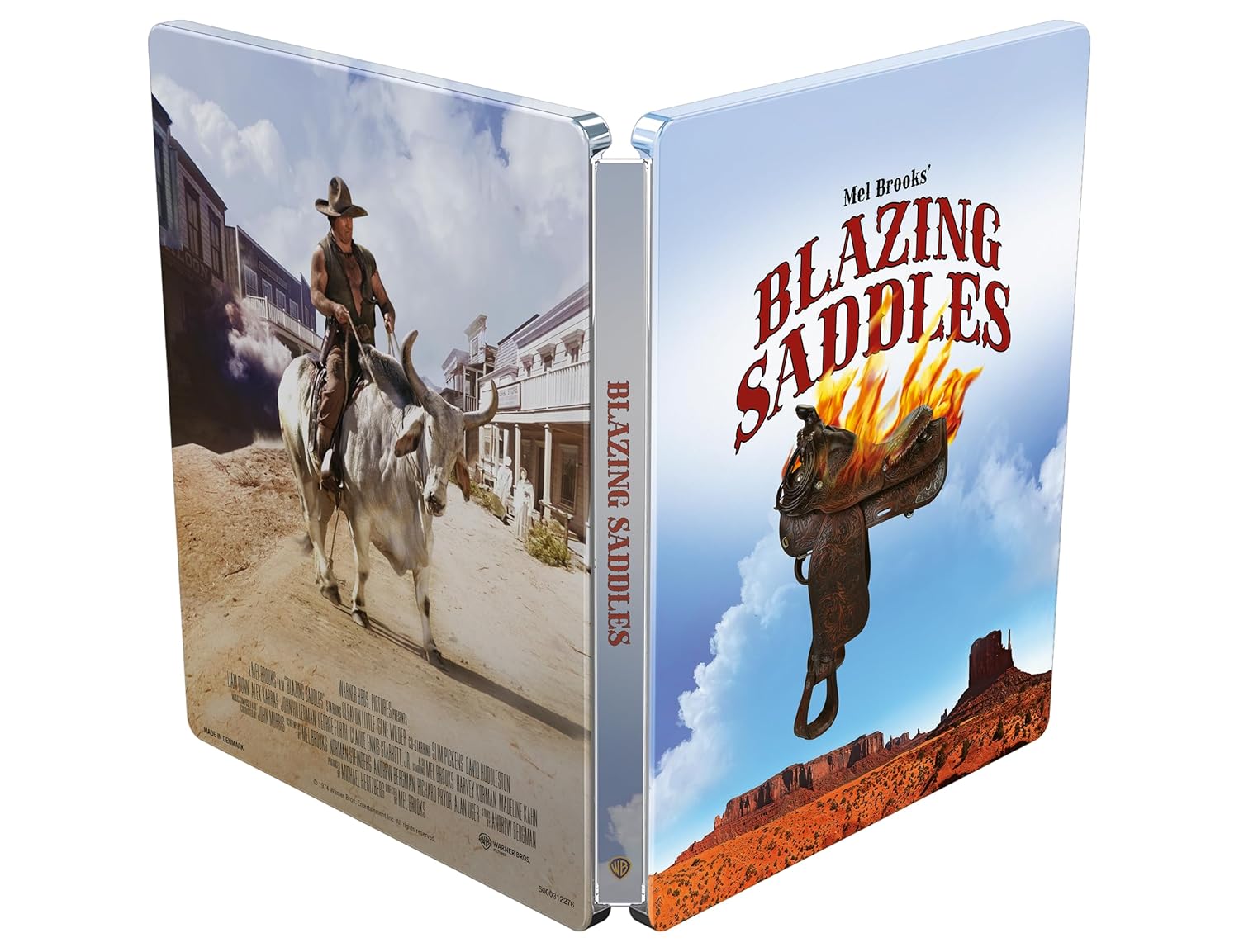 Blazing Saddles 50th Anniversary Collector's Edition with Steelbook [4K Ultra HD] [1974]
