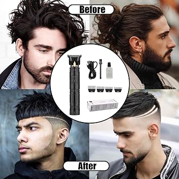 Hair Clipper for Men - Professional Male Trimmer Zero Gap Cordless Hair Trimmer,Hair Clipper for Men and Family Use Zorza