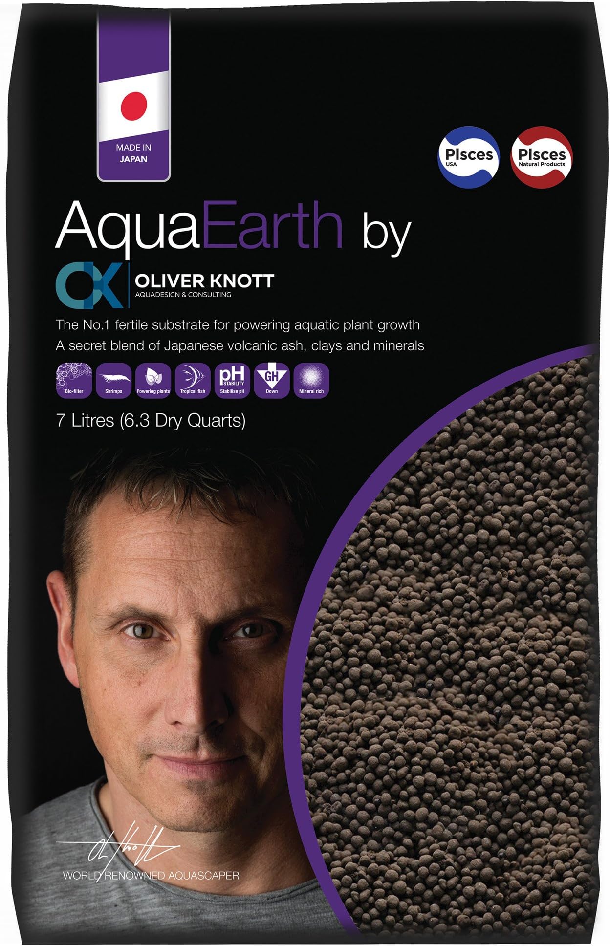 Oliver Knott AQUAEARTH Power Plant Growth, 7 L