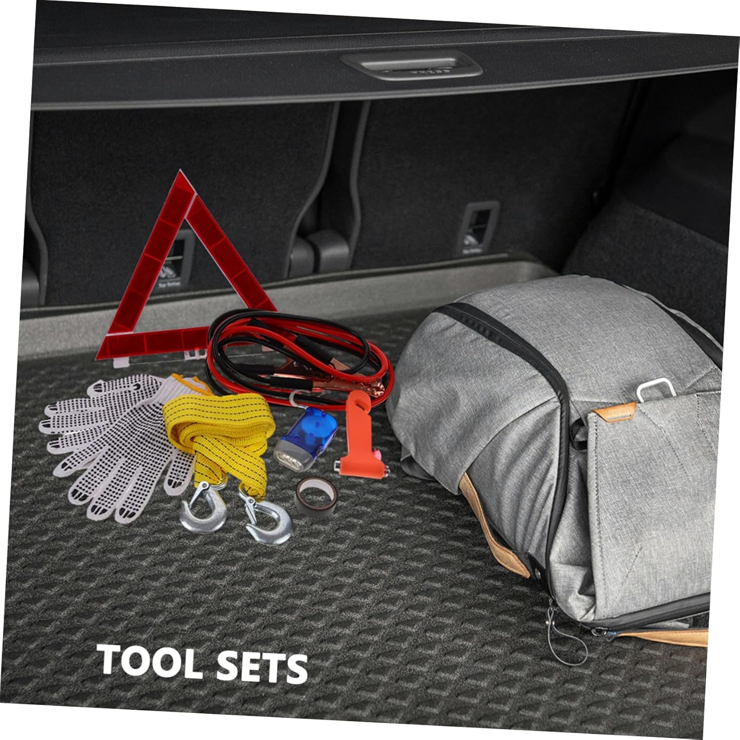 Amosfun Winter Emergency Car Kit Car Safety Tool Set Automotive Roadside Assistance Kit