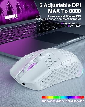 SOLAKAKA KI99 Pro and SM600,Wireless Keyboard and Mouse Combo for Gaming