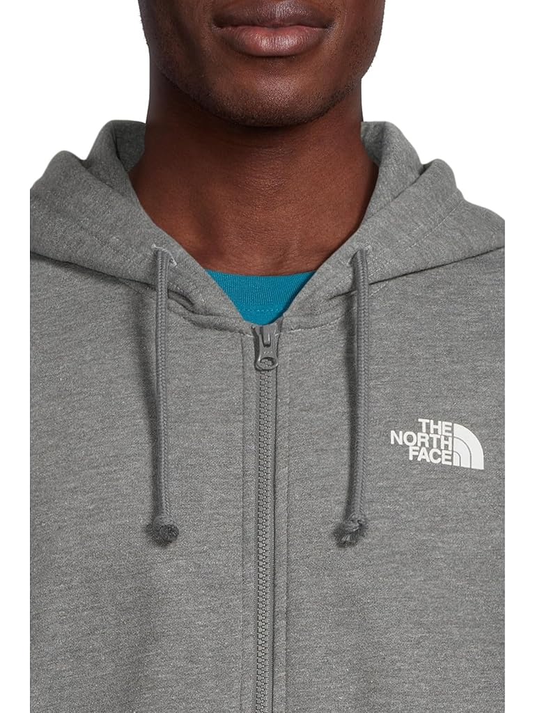 Gray The North Face Evolution Half Dome Full Zip Hoodie