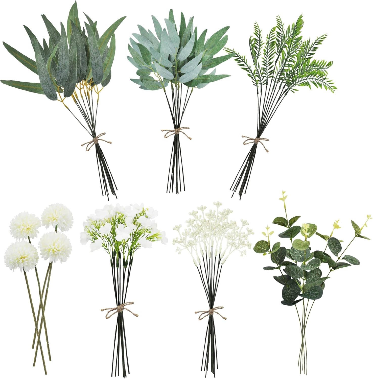 ROLLWAY 3 Bündel Künstliche Herbstblumen 90cm - Herbstdeko Mit Ahornblättern Für Innen & Außen