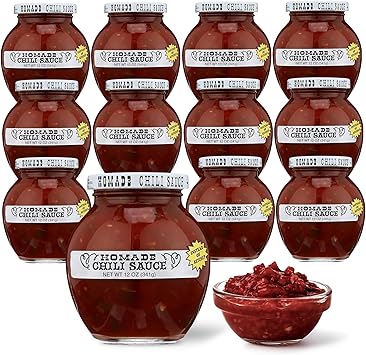 Homemade Chili Sauce, 12 Ounce Pack of 12