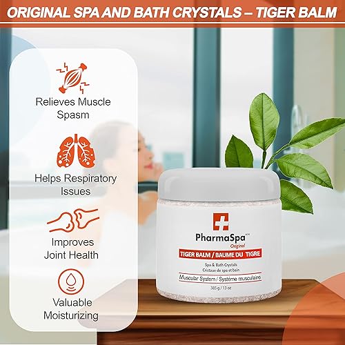 Miniatura 3 de Original Cristales de spa y baño con extractos totalmente naturales - 385 g13 oz - Sal de baño Epsom para bañera de hidromasaje aromaterapia y