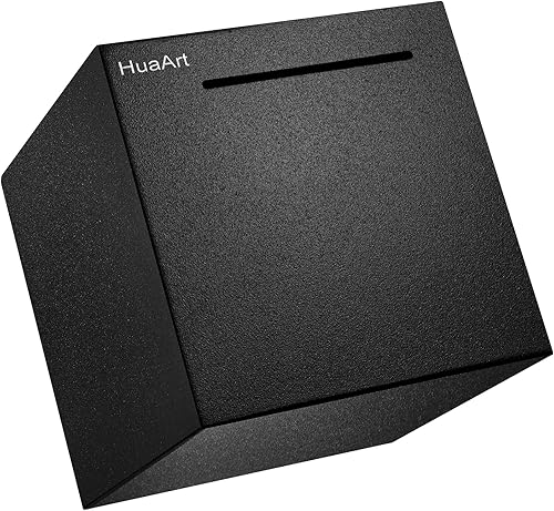 Miniatura 35 de Alcancía para adultos, hucha segura hecha de acero inoxidable, solo puede salvar la alcancía que no se puede sacar (7.9 pulgadas)