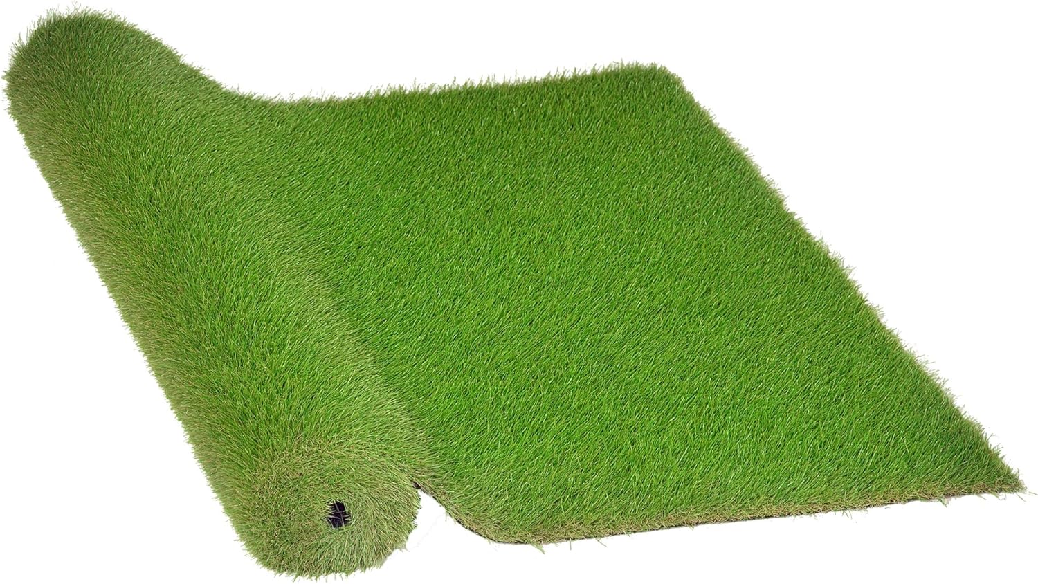 Outsunny 1Pc 3' x 10' Outdoor Artificial Grass Turf Carpet with Drain Hole and Rubber Backing