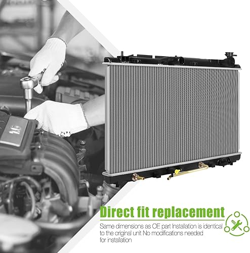 Miniatura 2 de SCITOO Radiador 2817 para Toyota Avalon 2007-2011 para Toyota para Camry 2009-2016 para Toyota para Venza