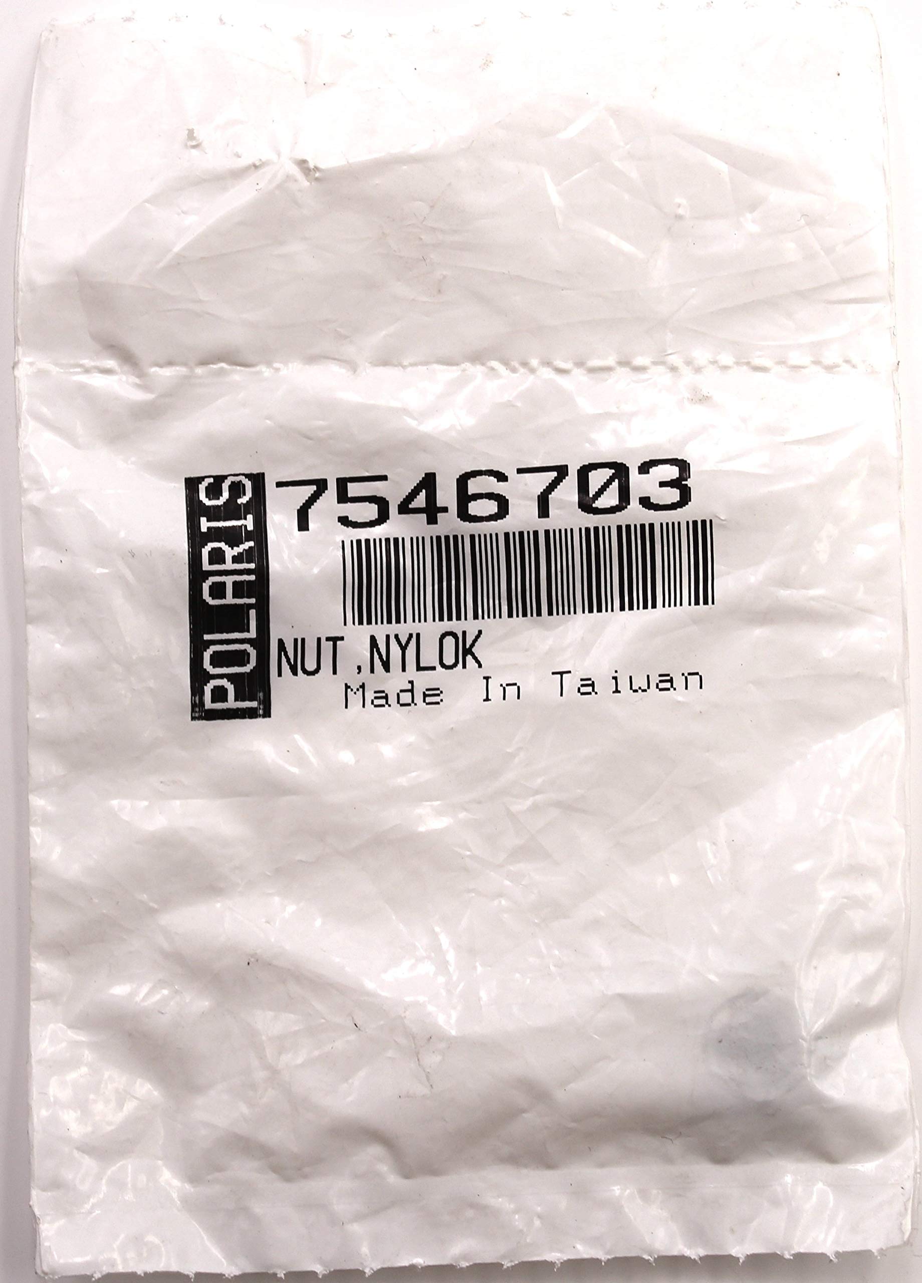 Polaris GEM Nylok Nut, Genuine OEM Part 7546703, Qty 1