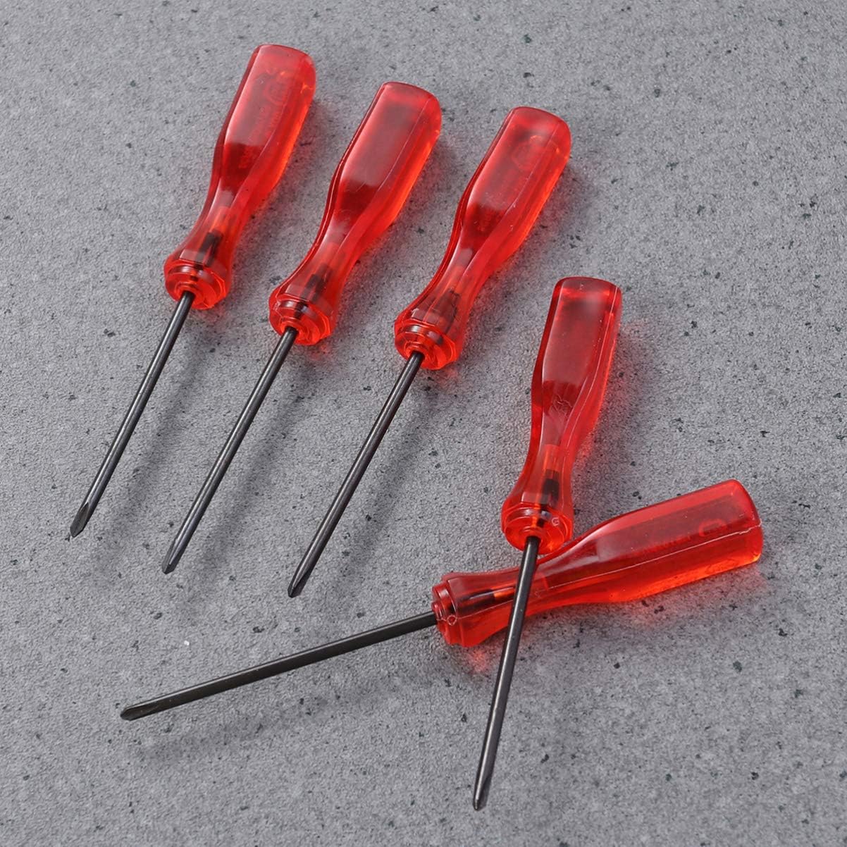 5pcs Tri Wing Screwdriver Y Tip Gaming Systems Disassemble Repair Security Screws Compatible for Nintendo Wii/DS/DS Lite/GBA