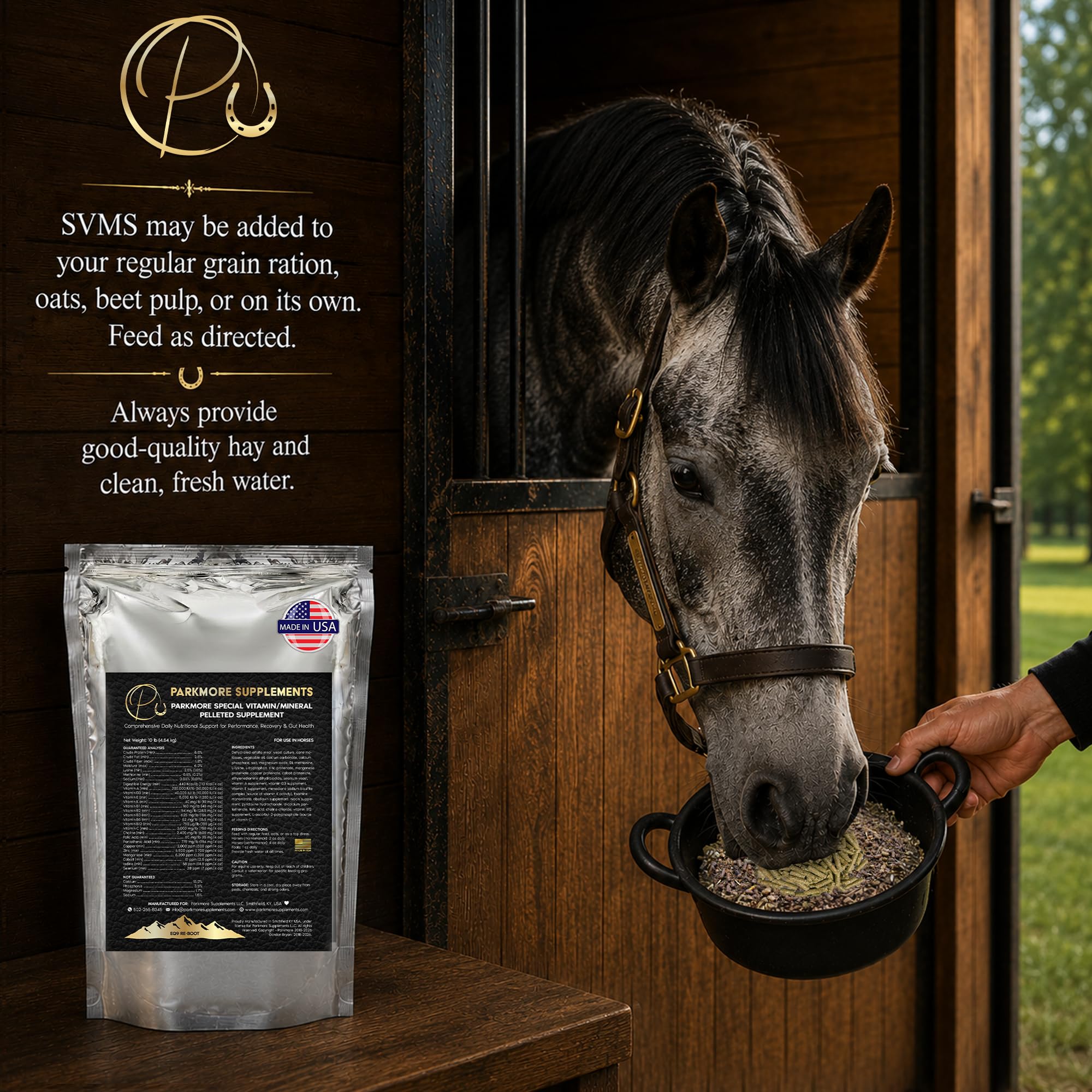 Parkmore Horse Multi-Vitamin & Mineral Supplement - 10 lb Bag — Amazon image 7