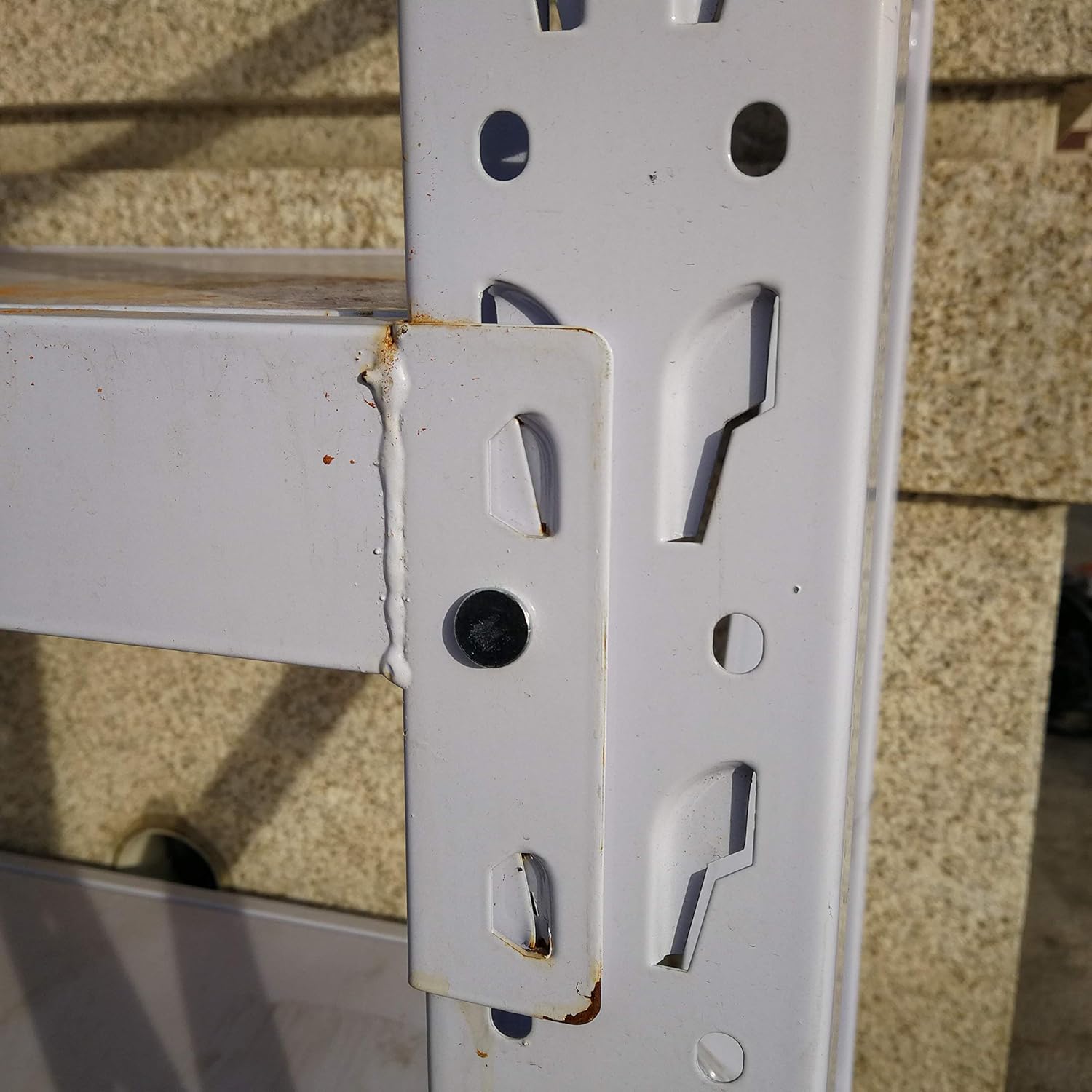 Pallet Rack Safety Bolt, Universal Drop Pin, Flat Top Hat Φ 0.570″(14.5mm), Width Φ 0.275″(7mm), Height 1.575″(40mm) High from Top to Bottom, Beam Locker, 2 Packs, 50 Pcs/Pack, FM7×40