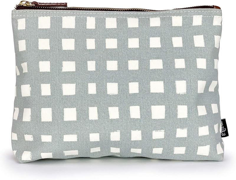 Necessaire de viagem maika em lona de algodão reciclado