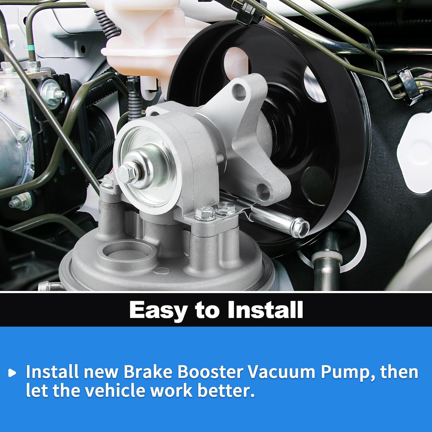 Brake Vacuum Pump for Isuzu NPR V8 TBI (L05) 1995 Engine Vacuum Pump for Isuzu NPR GAS V8 (LQ4) 2004-2007 904862/8972410351/97241035