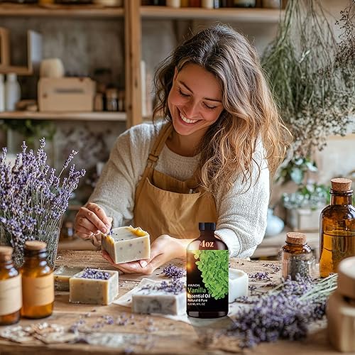 Miniatura 46 de Aceite esencial de sándalo, aceite de sándalo, 4 onzas líquidas, 4.1 fl oz para difusor, humidificador, limpieza de yoga, bricolaje, velas, Sándalo