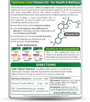 Wellman Plus Support Pack with Vitamin D 2000IU