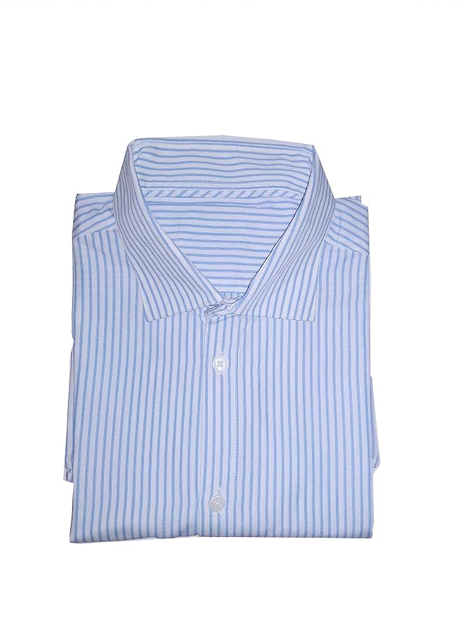 Buy Men's Cotton Formal Shirt with Blue 