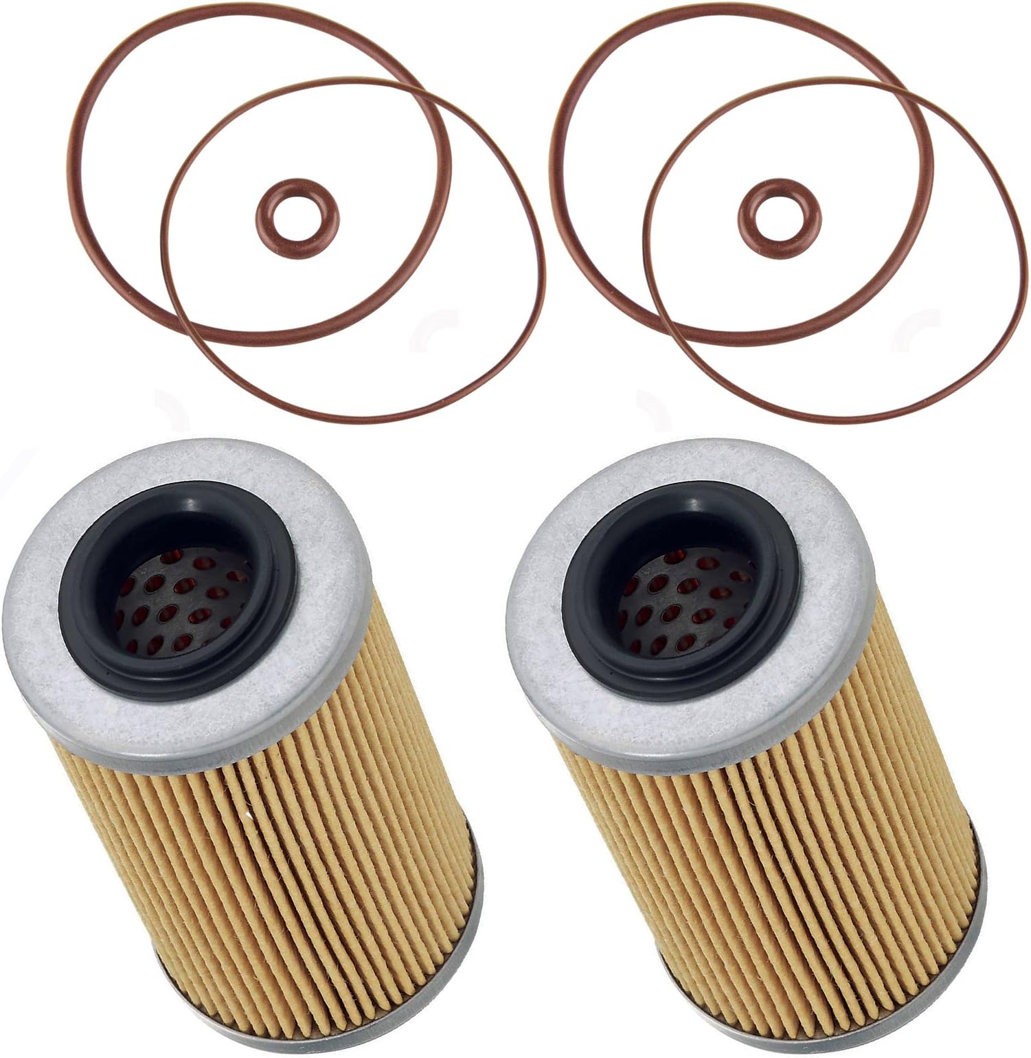 2-Pack 4-Tec Oil Filter & O-Ring Kit (For Sea-Doo / Fits Fits ALL 2002-2012 SD 4-Tec models GTI GTS GTX RXT RXT -X 130-260 HP)