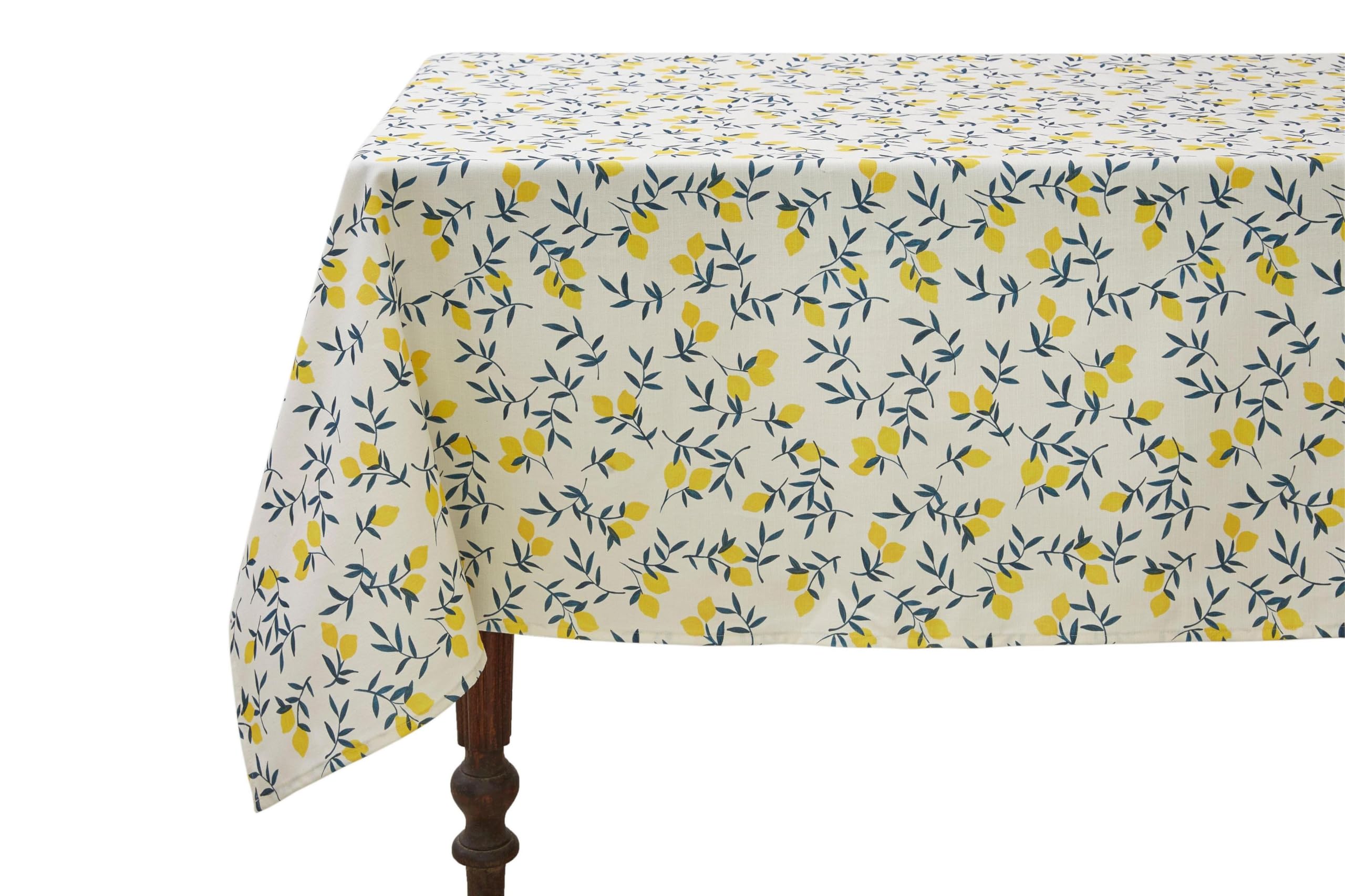 Nappe Zeste de Citron COUCKE pour dejeuner en terrasse ensoleillee