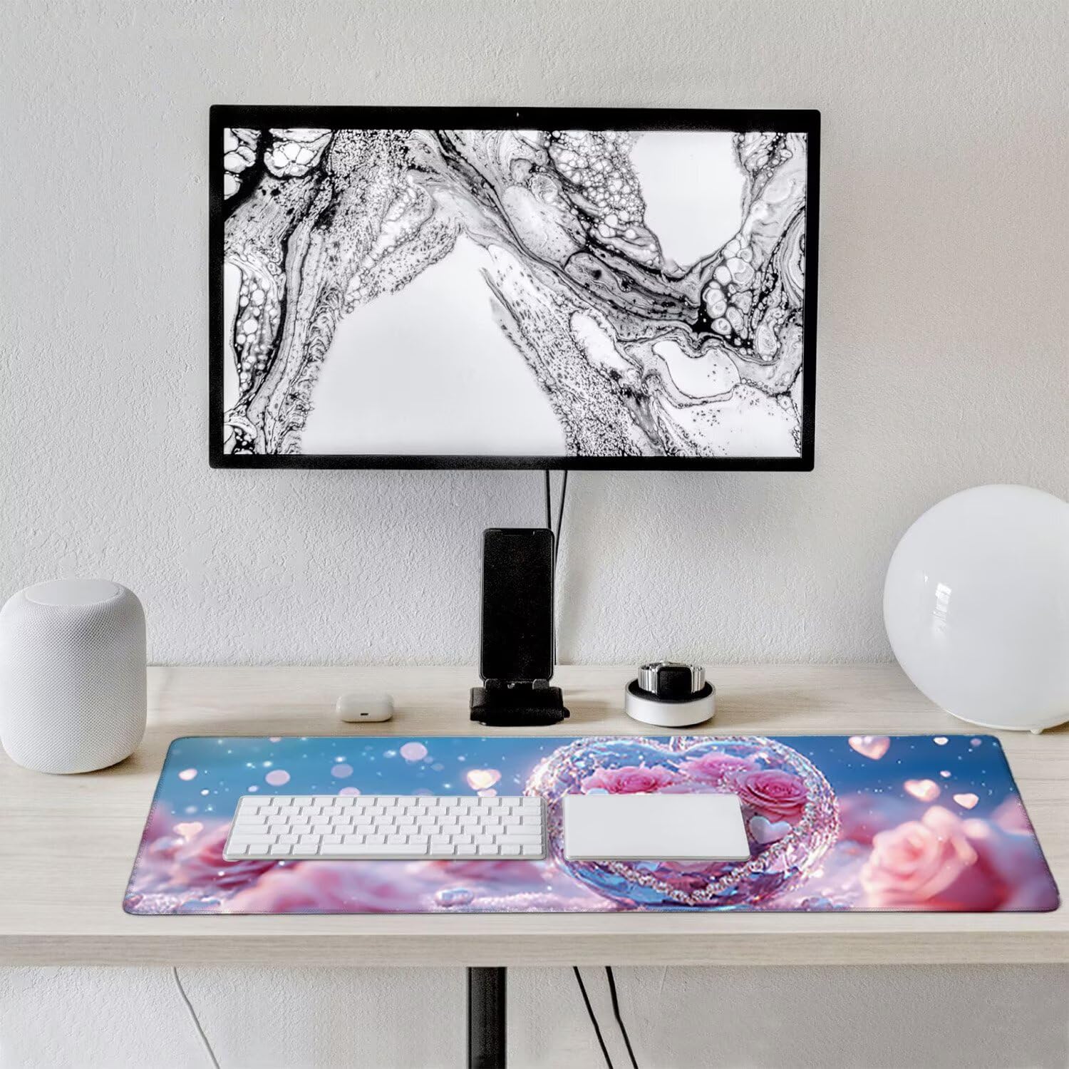 Podkładka pod mysz do gier, 1400 x 600 mm XXL Podkładka pod mysz do gier, duża, antypoślizgowa, wodoodporna, iExtended długa podkładka pod mysz XXL, akcesoria biurowe, do gier, komputera, komputera