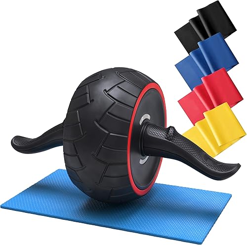 Rodillo Ab para abdominales ejercicio ejercicio Fitness Ab rueda rodillo rodilla estera resistencia bandas de gimnasio en casa equipo para hombres