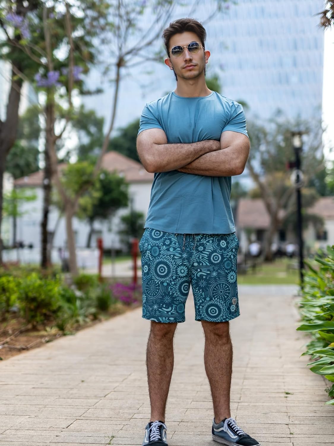 SURF CUZ Men's Vintage Cruzer Stretch Boardshort Chino Shorts