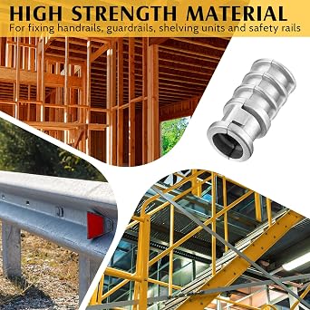 Zonon 100 Pcs 1/4 x 1 Lag Shield Anchor Bulk Long Zinc Alloy Bolts Concrete Anchors Lag Screws Masonry Anchors Hole