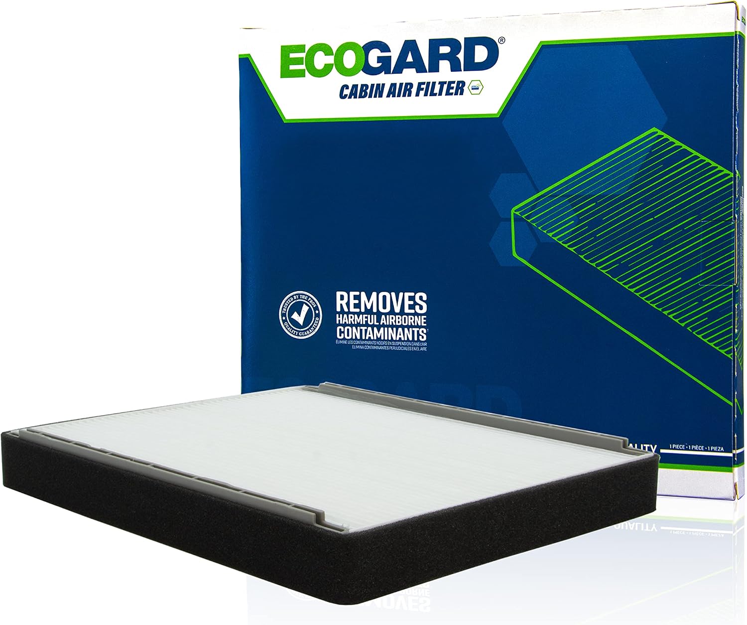 ECOGARD XC45662 Premium Cabin Air Filter Fits Hyundai Elantra 2001-2006, Tiburon 2003-2008, Entourage 2007-2008 | Kia Sedona 2006-2010