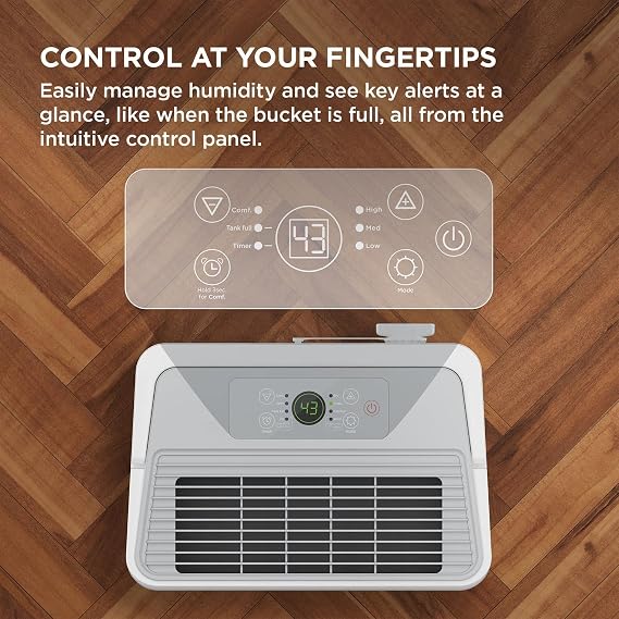 TCL 25-Pint Portable Dehumidifier, up to 2000 Sq Ft