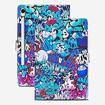 Case for Samsung Galaxy Tab S10 Lite/S10 FE 10.9 Inch 2025/S9 FE 10.9 inch/S9 11 Inch PU Leather Case Magnetic Stand Protective Case with Stand Function for Galaxy Tab S10 FE Graffiti