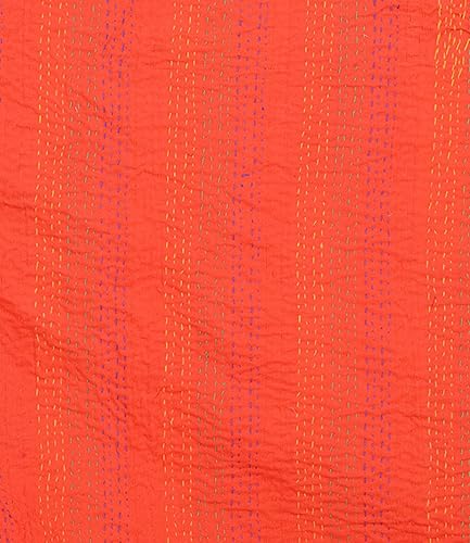 Miniatura 3 de V Vedant Designs Patola Silk Patch Work Kantha Colcha Kantha, colcha Kantha, manta Kantha, manta Kantha, colcha Kantha, reina Kantha, Kantha Rallies