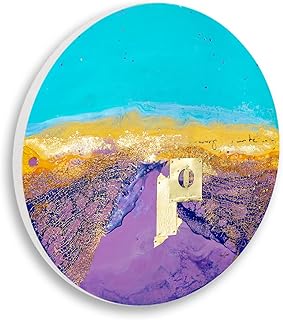 Stupell Industries Collaged Country Road Bold Modern Landscape Wood Wall Art, Design By Stacy Gresell