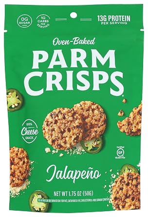 Parm Crisps, Jalapeno Parmesan, 1.75 Ounce
