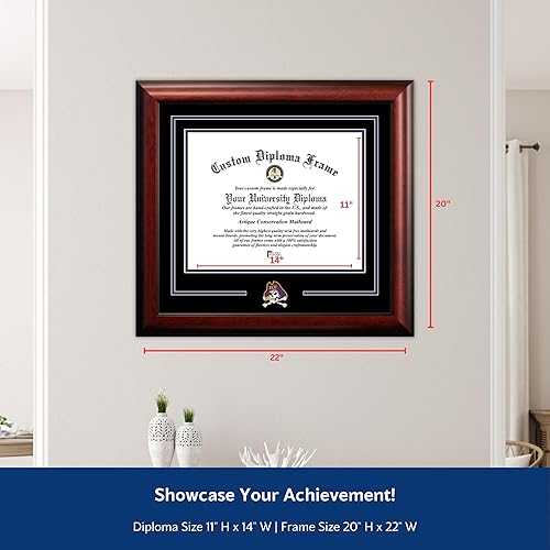 Vista 29 de NCAA - Marco para diploma Spirit.