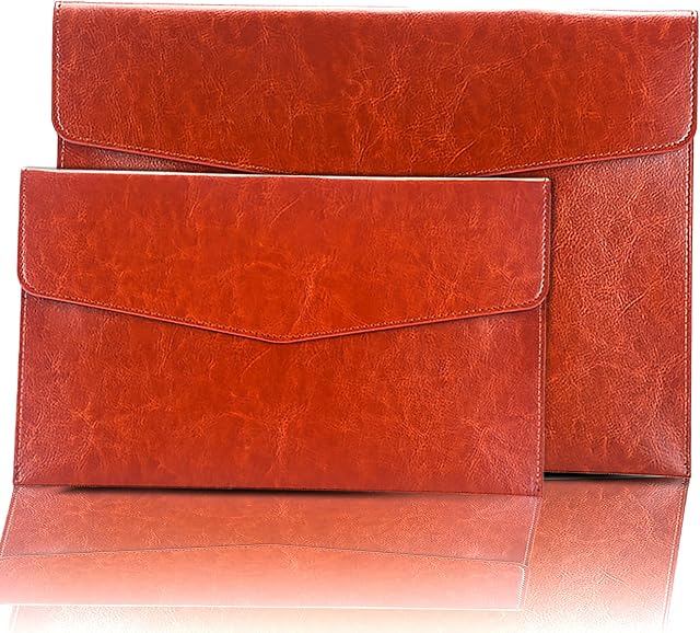 PU Documents A4 Leather Envelope File Bag Set Folders A5,Portfolio,Note Bags,Business Leather File Bags,Office folders,Stationery Organizer,Pencil case