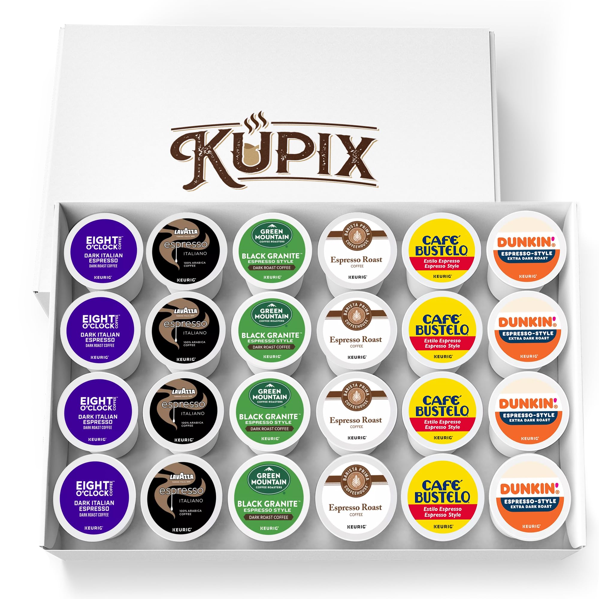 Espresso Style Dunkin Espresso K Cups Dark Roast Coffee K Cups