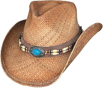 Montecarlo / Bullhide Hats Forbidden Treasure Western Raffia Straw Cowboy Hat