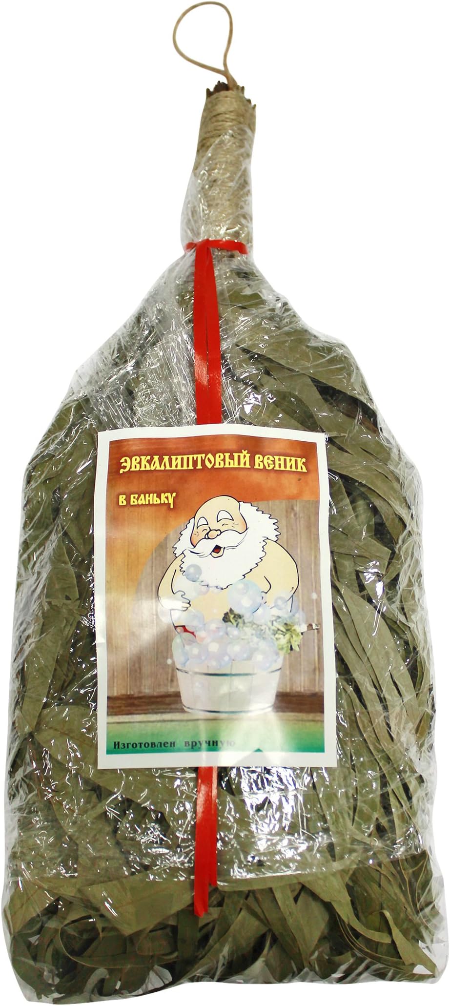 Eucalyptus Bath besom Venik Broom for Russian Sauna Banya Bath House Natural Wood