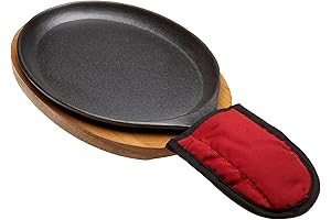 Old Mountain Fajita Plate Set: Cook Fajitas Indoors or Outdoors