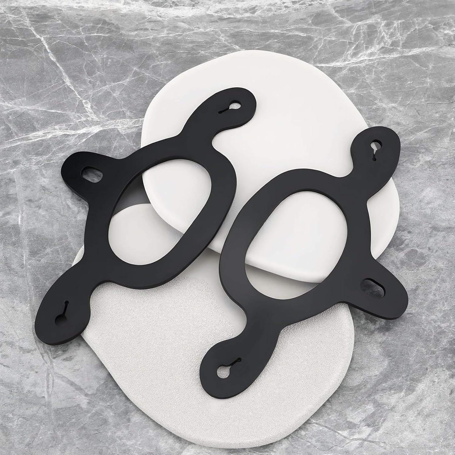 4Pcs Rubber Spur Straps Tie-Down Straps Spur Tie-Down for Training Horses