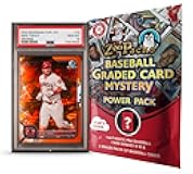 Mike Trout PSA Graded Card Mystery Power Pack - 1 PSA Graded Mike Trout Card and 2 Packs of Cards Per Pack - Amazon Exclusive