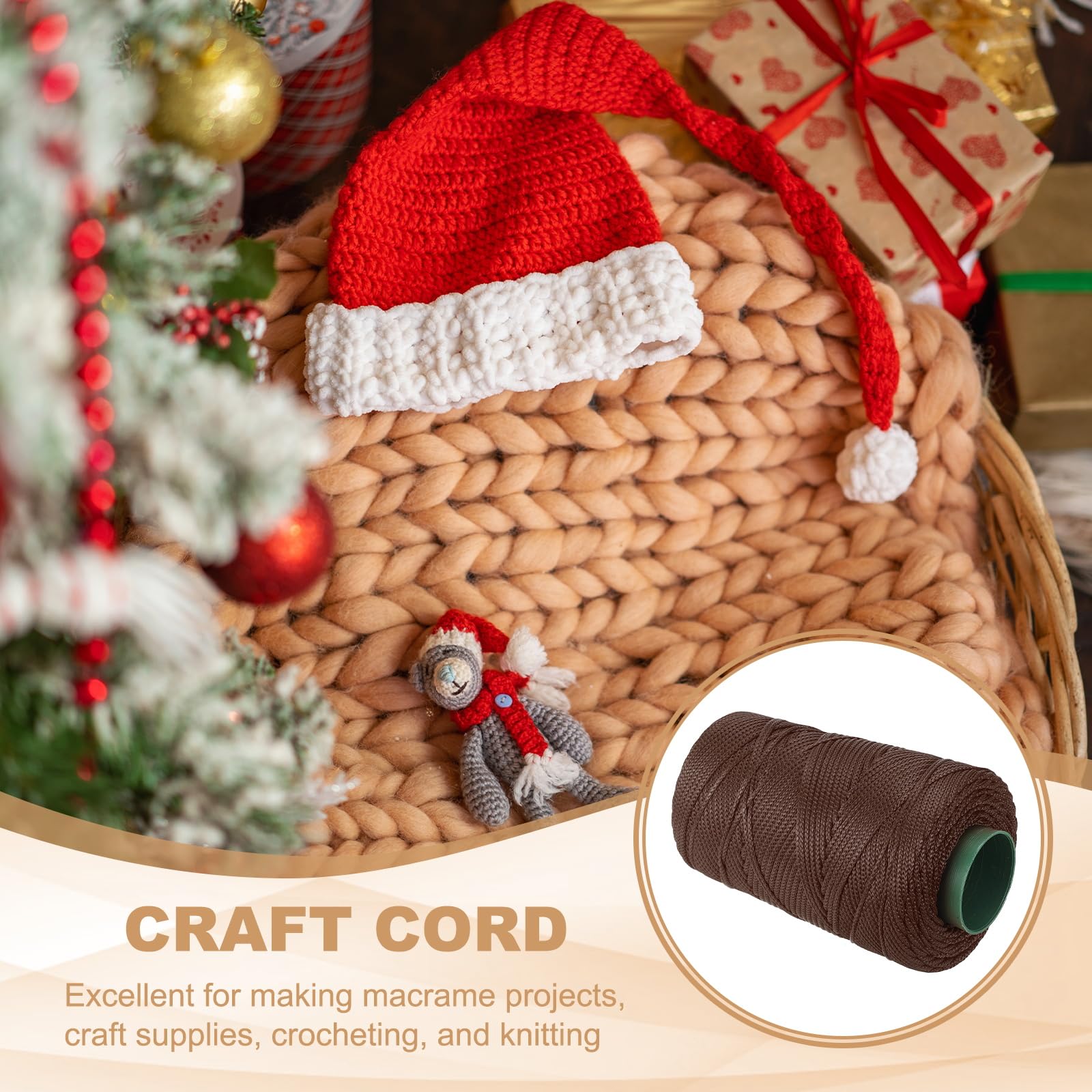 YELARXI Polyester Macrame Cord - Image 4