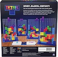 Vista 9 de Spin Master Games, Tetris: The Board Game, Play The Classic Puzzle Game Tetris in Real Life, Multiplayer Head-to-Head Puzzle Challenge, 2-4 Players